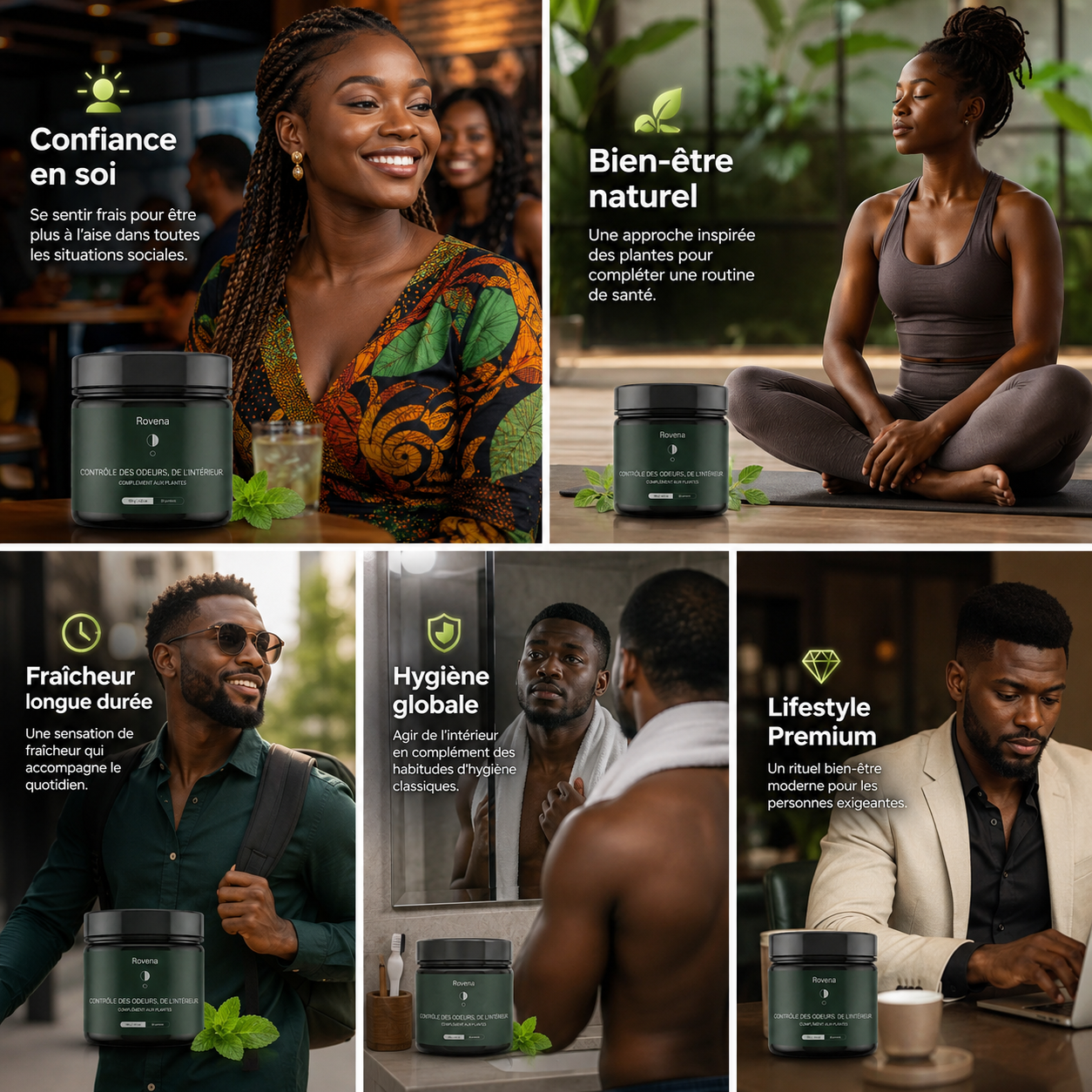 Complément Herbal pour le Contrôle des Odeurs Internes – La fraîcheur qui vient de l’intérieur
