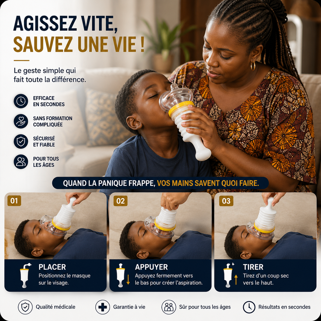 Dispositif Anti-Étouffement – Agissez rapidement lorsque chaque seconde compte