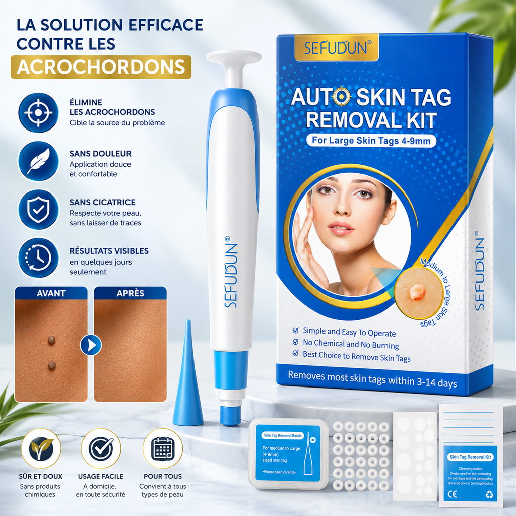 SEFUDUN™ – La solution pratique pour prendre soin des acrochordons à domicile
