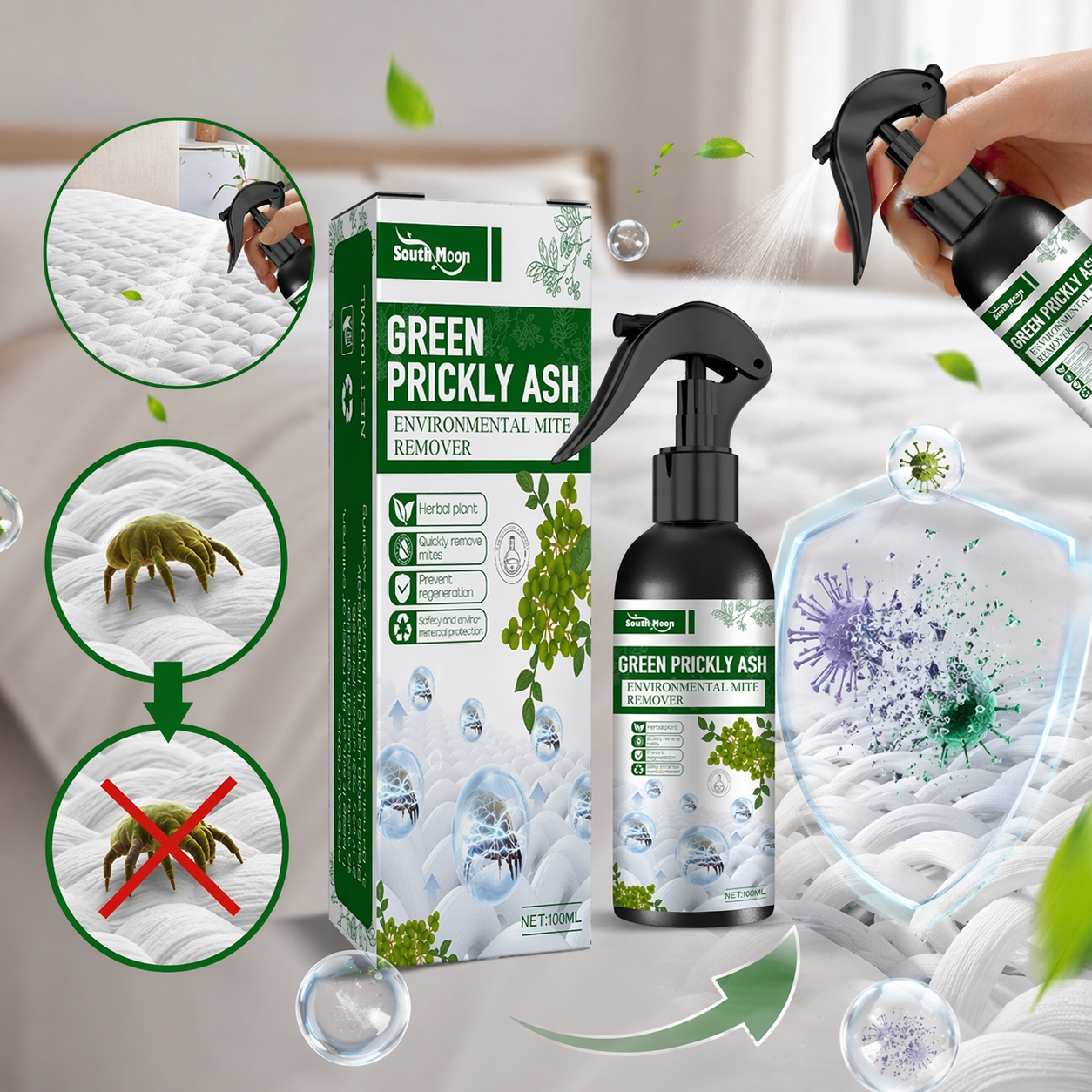 Spray Insecticide Anti-Acariens – Dormez Enfin Serein