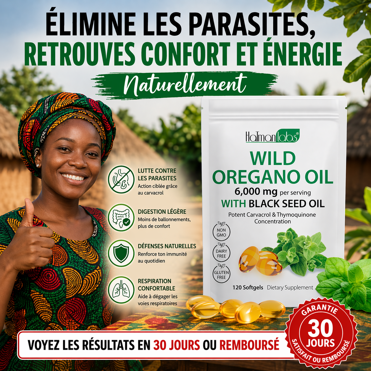 Nasidi : Huile d’Origan & Huile de Nigelle – Soutien Digestif Naturel