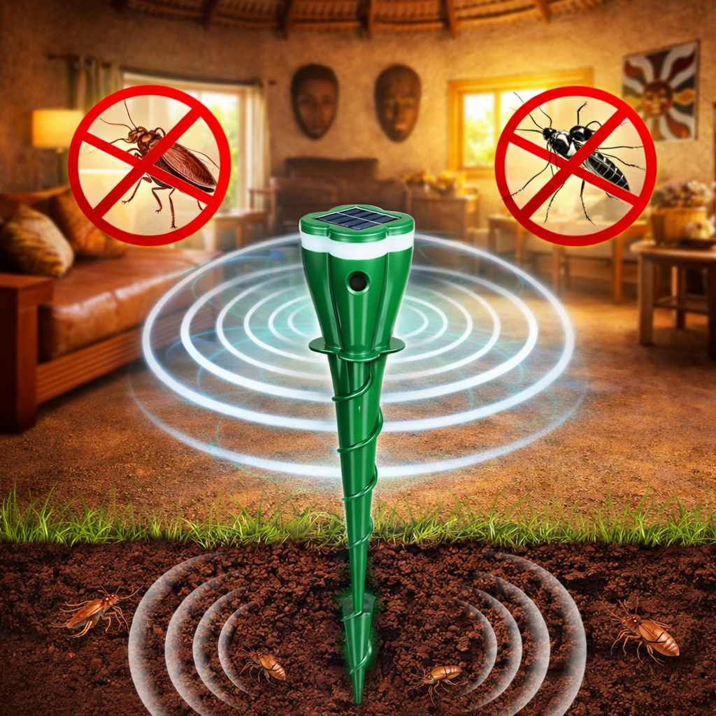 Solar Animal Repeller – Protégez votre maison naturellement, sans effort