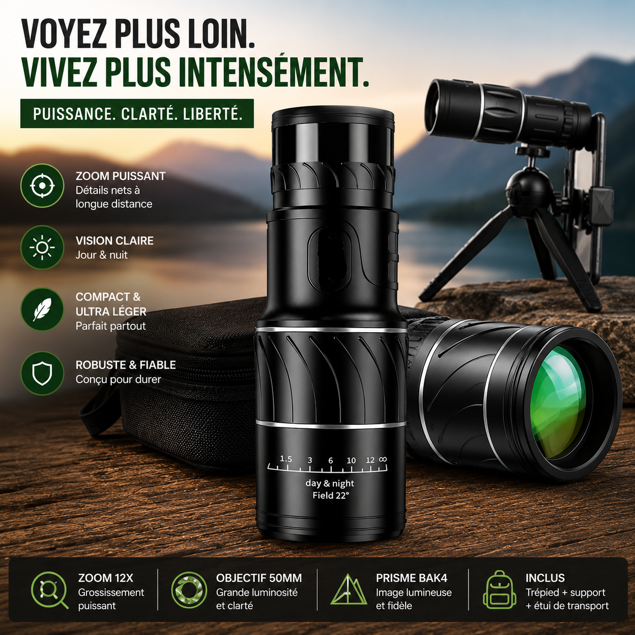 Télescope Numérique – Capturez le monde comme jamais auparavant