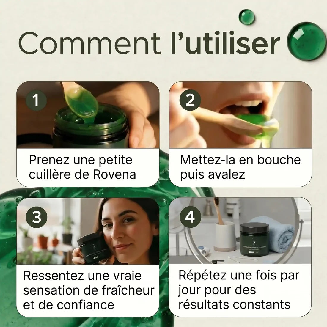Complément Herbal pour le Contrôle des Odeurs Internes – La fraîcheur qui vient de l’intérieur