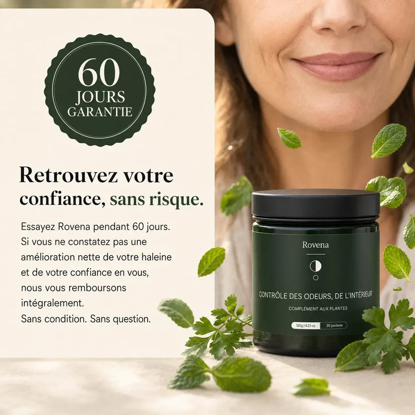 Complément Herbal pour le Contrôle des Odeurs Internes – La fraîcheur qui vient de l’intérieur