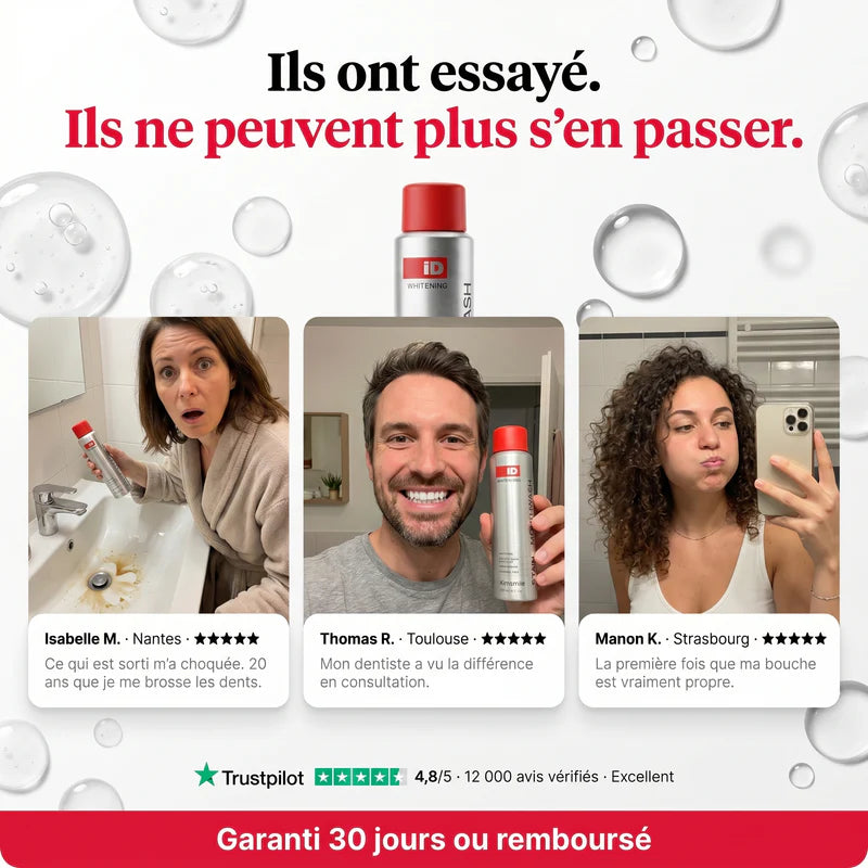 STAIN™ – Bain de Bouche Antibactérien pour une Haleine Fraîche et un Sourire Éclatant
