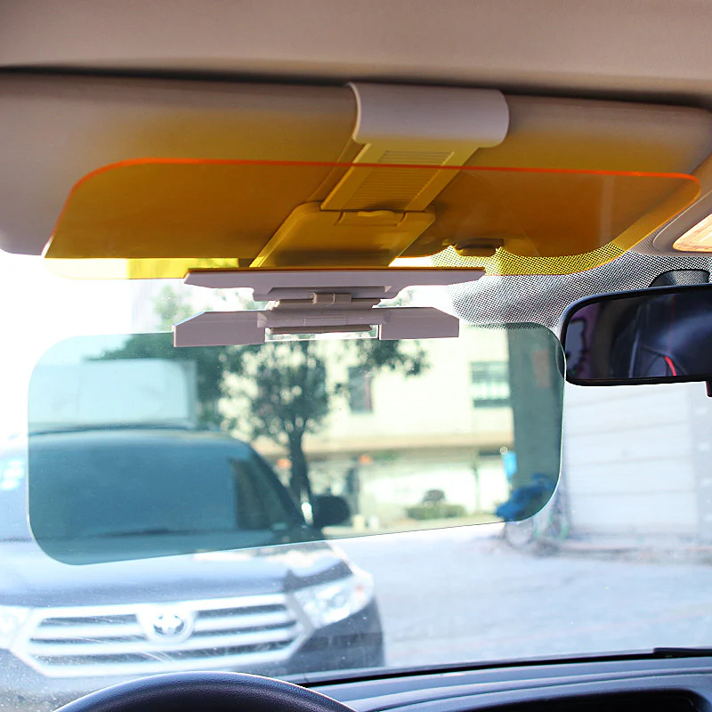 Pare-soleil anti-éblouissement pour voiture, jour et nuit🌟☀️